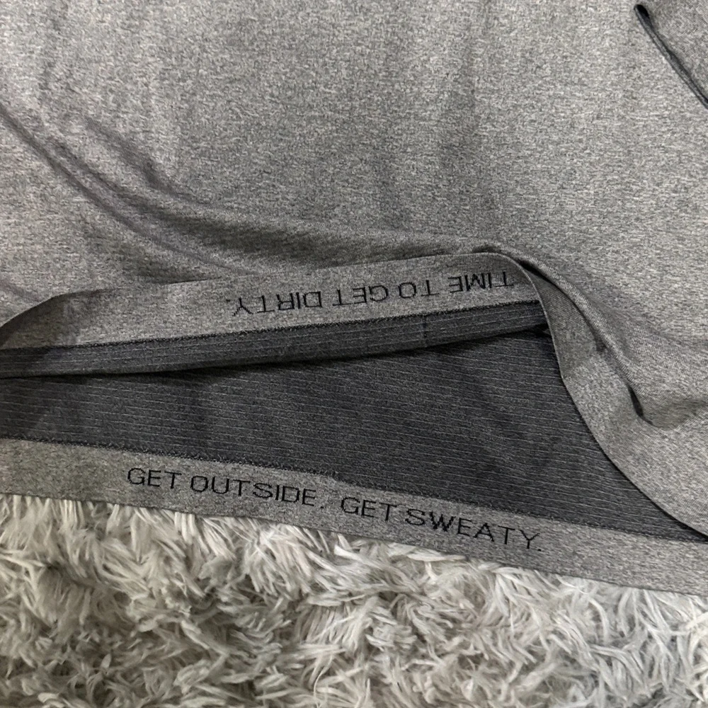 Lululemon shirt small used long sleeve gray